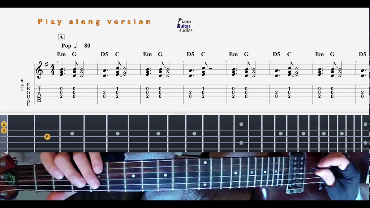 Hello Rockschool Debut Guitar play along