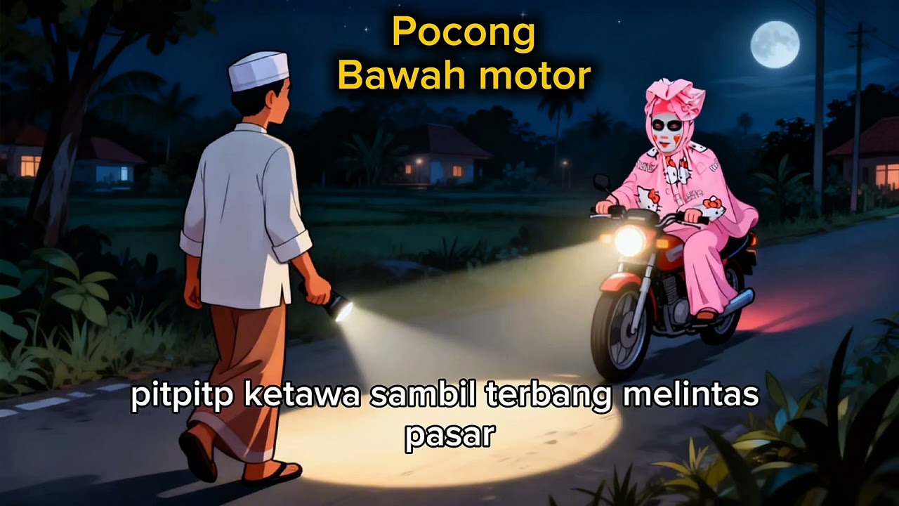 POCONG BAWAH MOTOR BY AMIR TAWAU