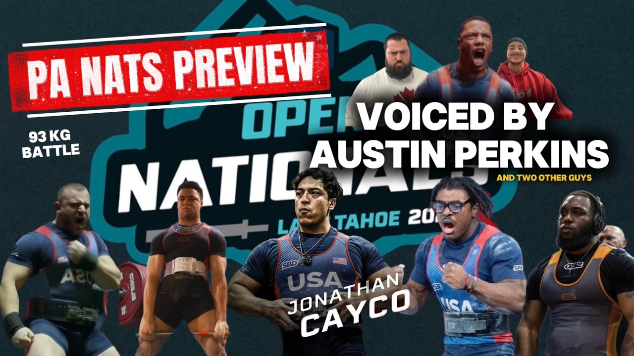 PA Nationals with Austin Perkins - 93kg, 83 kg US Battle and more