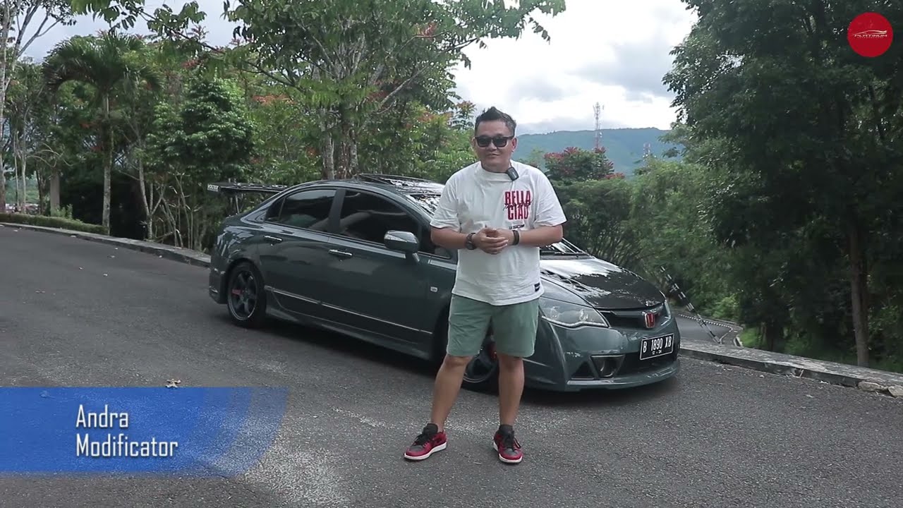 MODIFIKASI CIVIC FD DARI KUSUT JADI SUPER KINCLONG BANGET !!