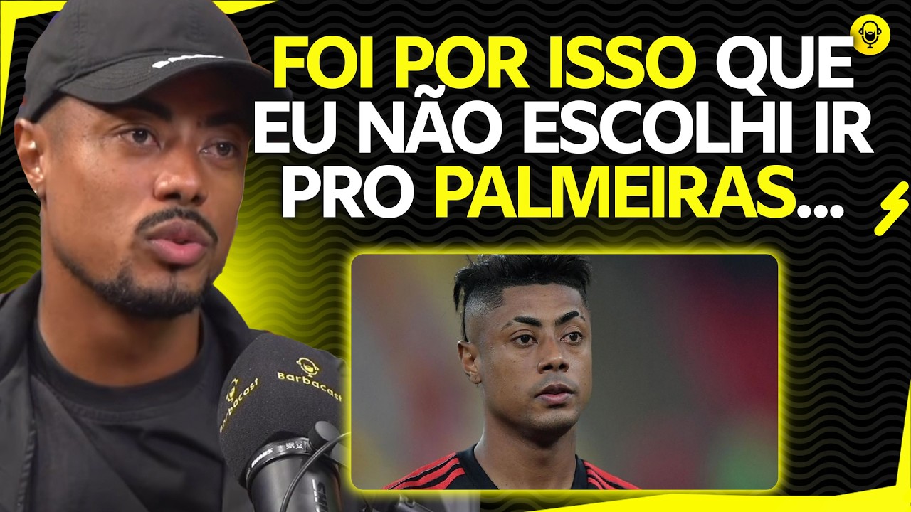 BRUNO HENRIQUE REVELA CONVERSA COM LEILA PEREIRA DO PALMEIRAS
