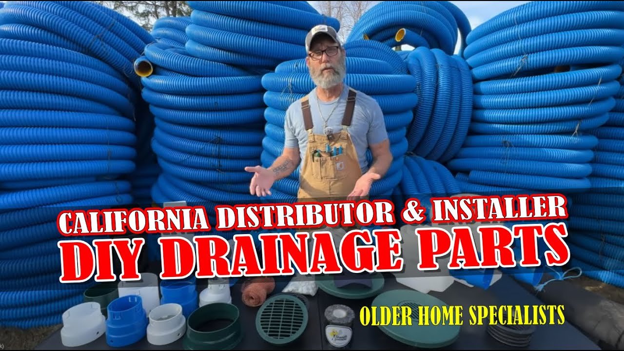 California Distributor & Installer of FDM's Drainage Products | Older Home Specialists
