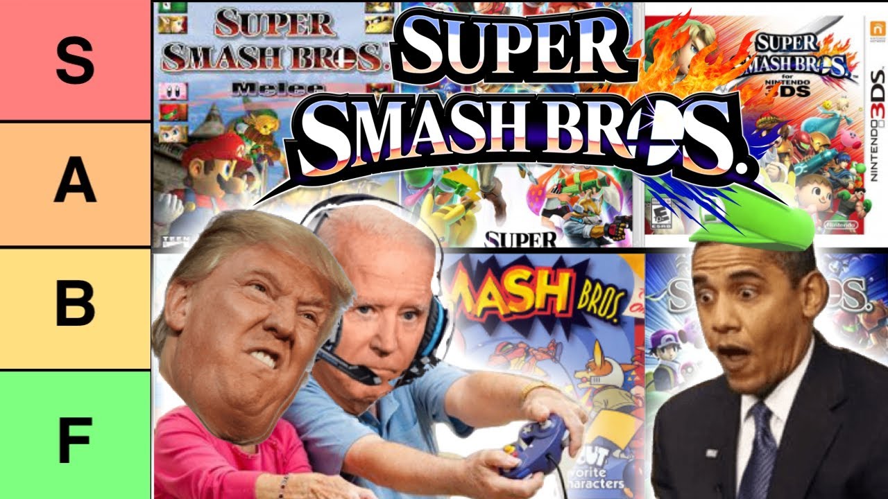 The US Presidents Make A Super Smash Bros. Tier List