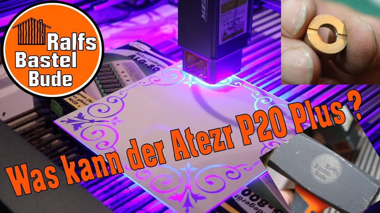 Was kann der Atezr P20 Plus Laser und ist er für Anfänger geeignet?