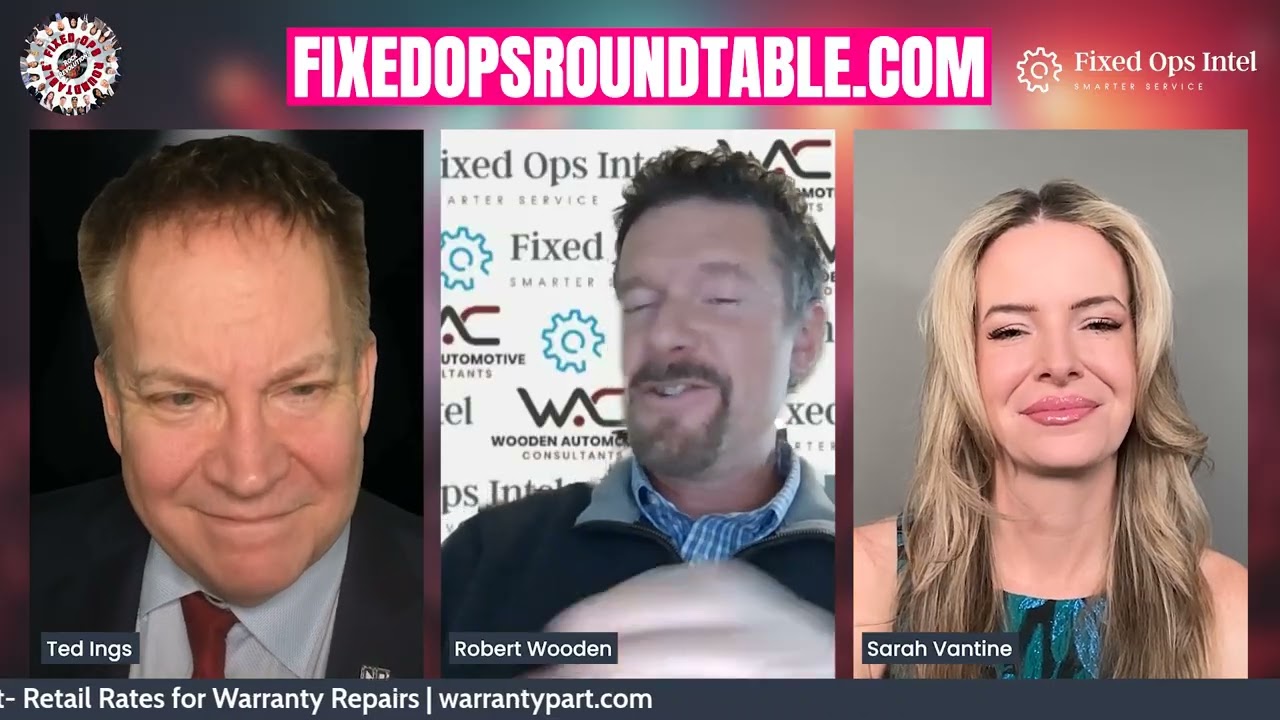 Fixed Ops Intel – Robert Wooden at the Ted Ings' Fixed Ops Roundtable Rock Revolution Event