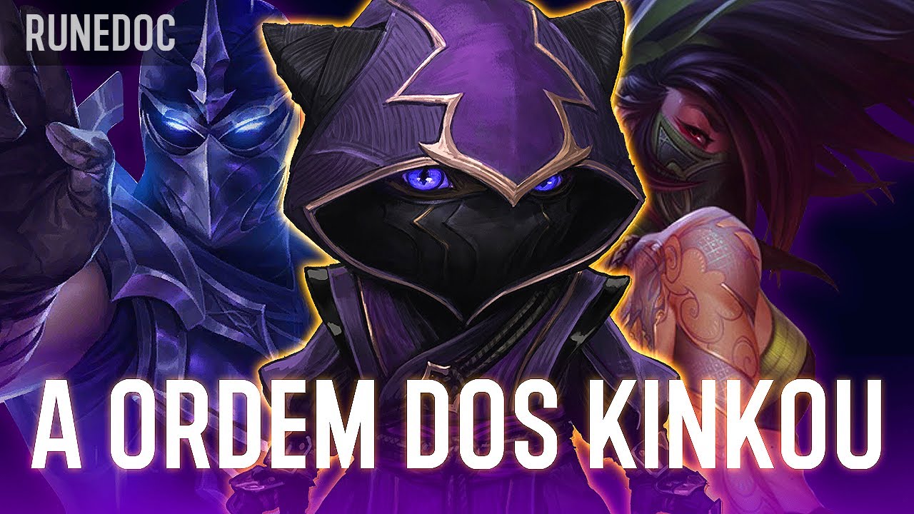 A HISTÓRIA DA ORDEM DOS KINKOU DE SHEN ZED KENNEN E AKALI.
