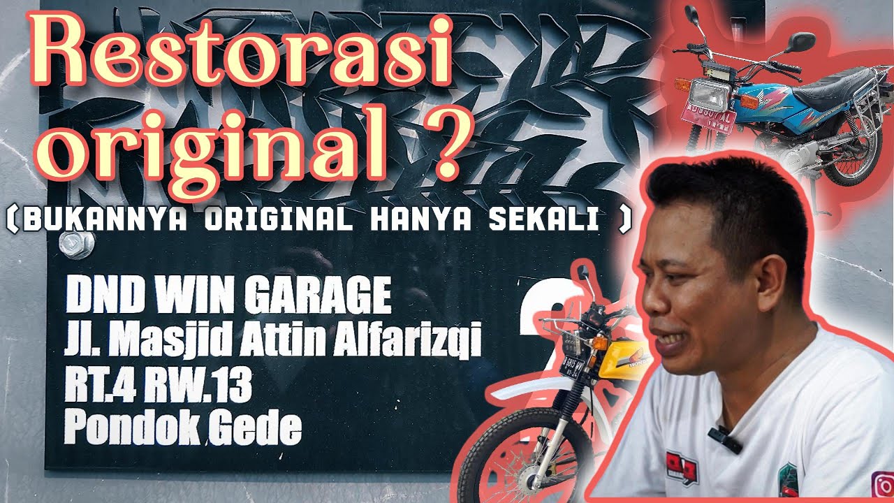 Transformasi Honda Win di DND Win Garage: Dari Lawas Jadi Luar Biasa!