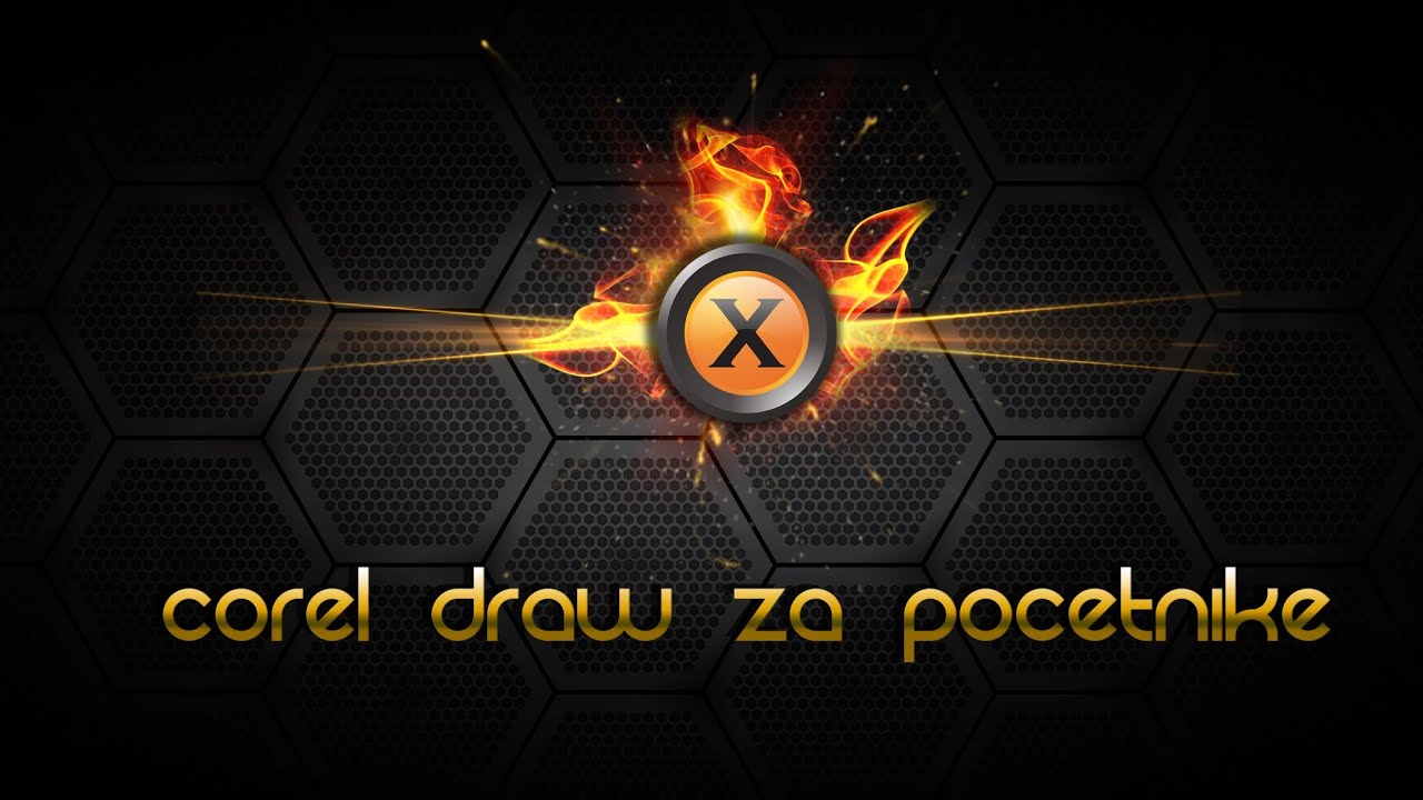 Corel Draw za pocetnike - koriscenje osnovnih alata u Corel Draw X6