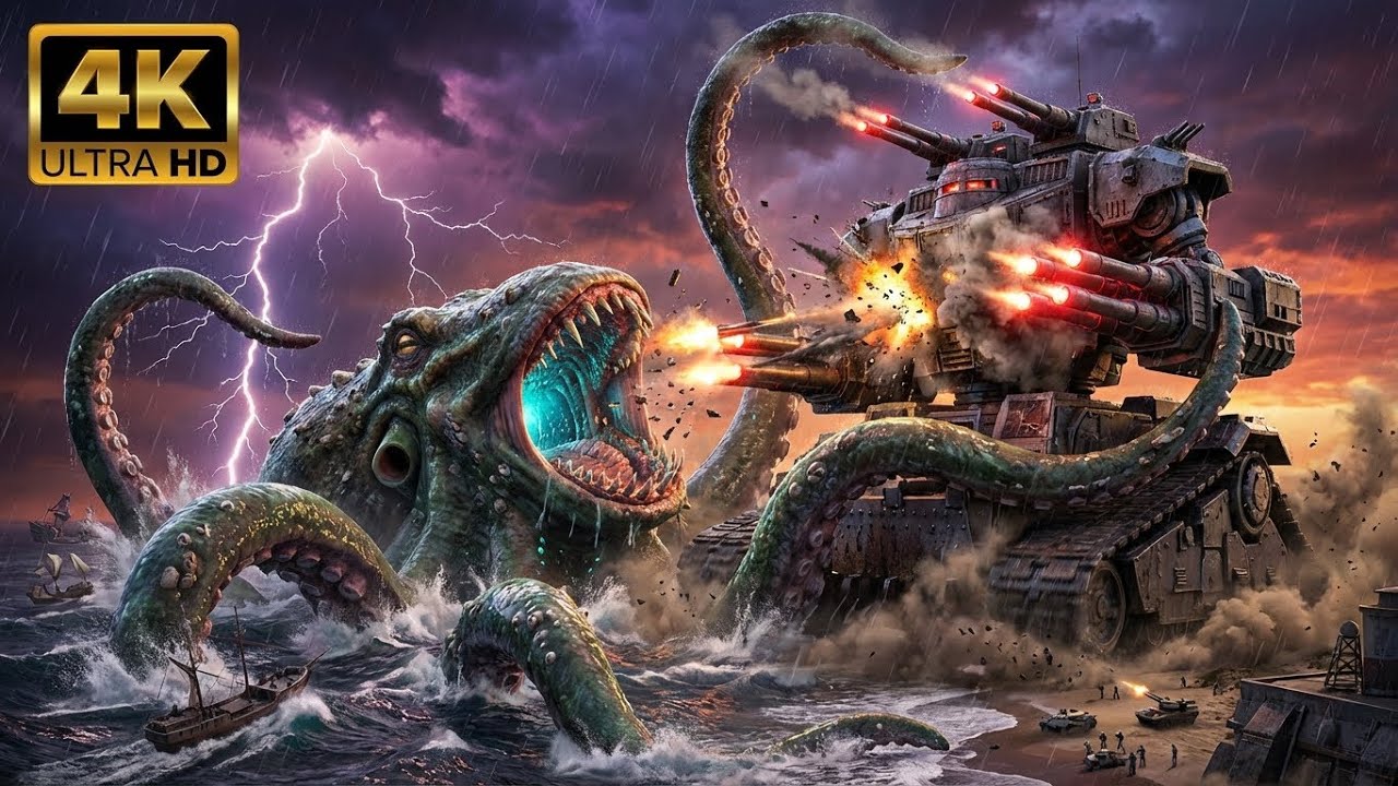 The Kraken Attacks The Iron Bastion
