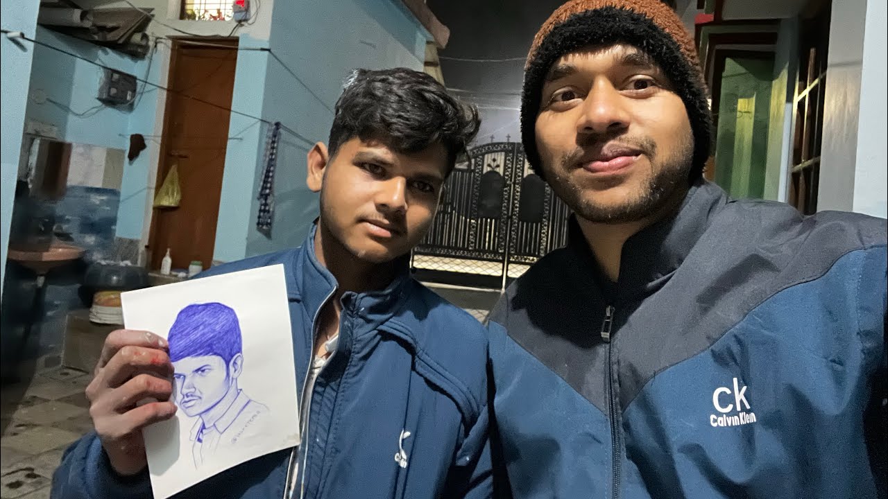 Painter bhaiya ka sketch bnaya 