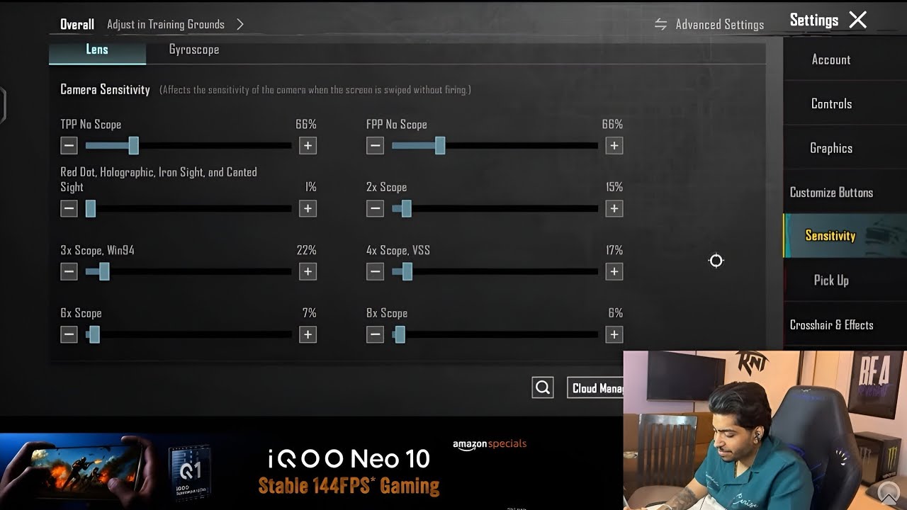Best Gyro Sensitivity BGMI 2025 | NiNJA JOD Settings