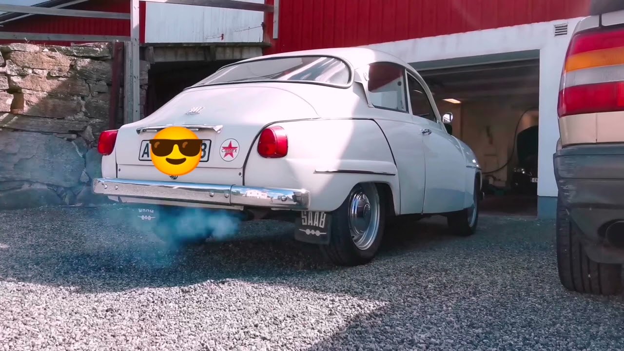 Saab 96 1964 twostroke sound