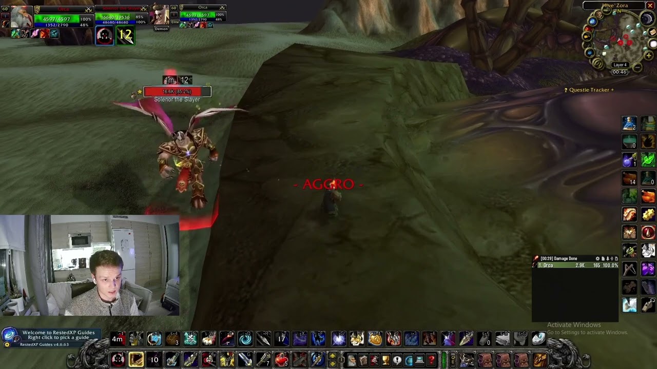 How to cheese all Rhok'delar/Petrified Leaf demons.