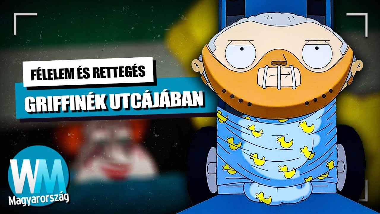 Top 10 horrorfilmes utalás a Family Guy-ban