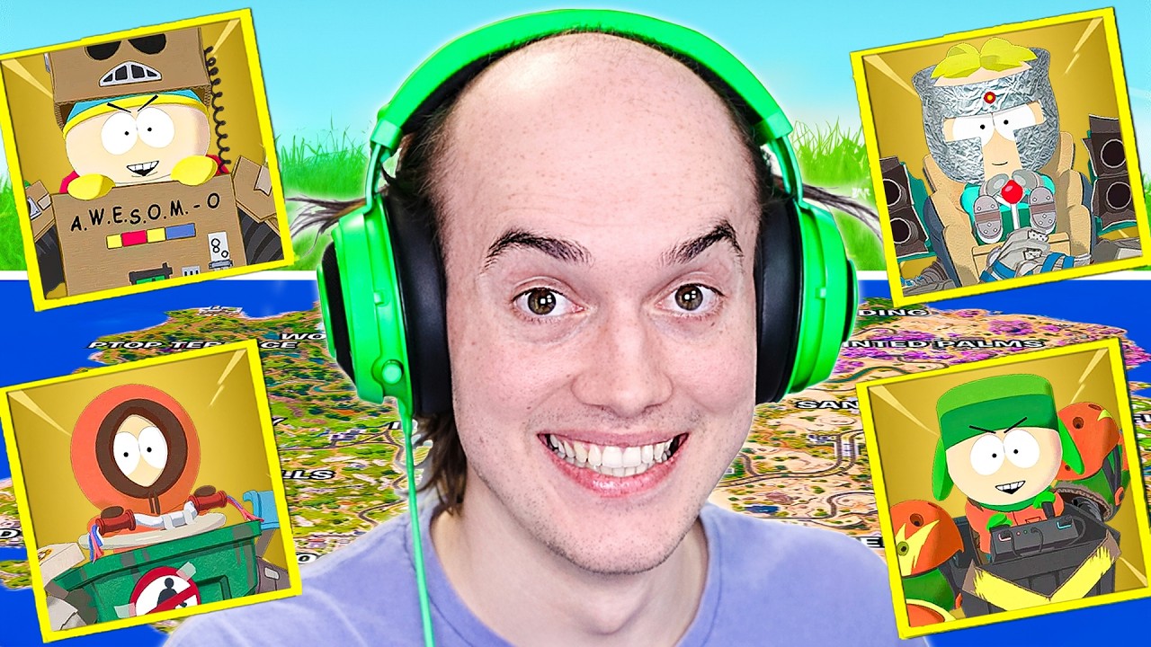 Случайное испытание по мотивам «Южного Парка» в Fortnite!