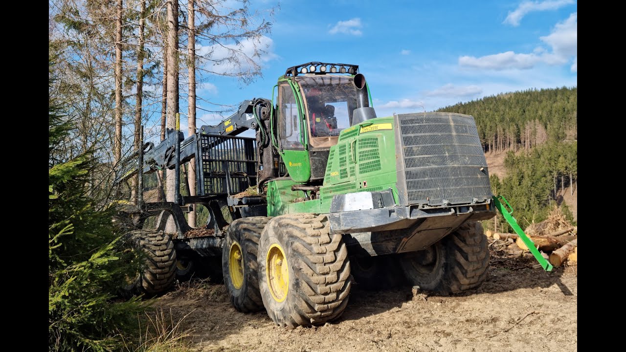 🌲*BIGGEST Deere* • John Deere 1910G • Biggest Forwarders • ForestAction • CabView • Aarman-Puit 🌲