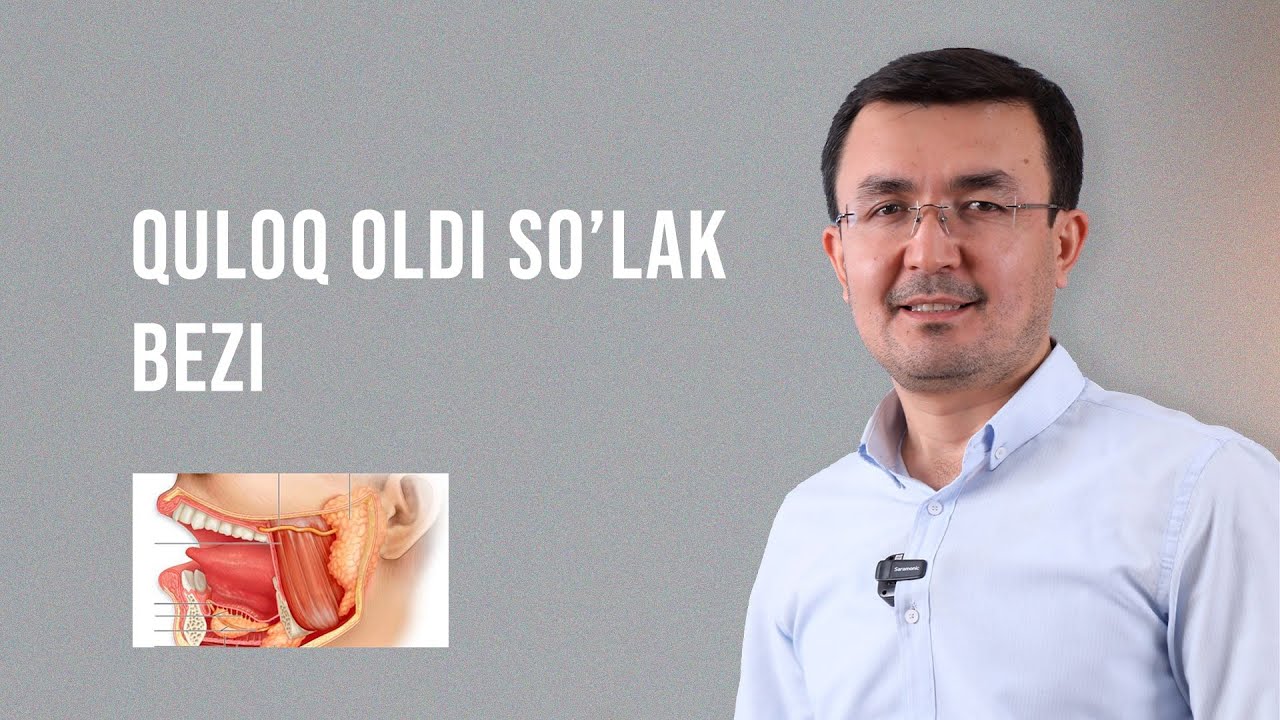 Quloq oldi so'lak bezi