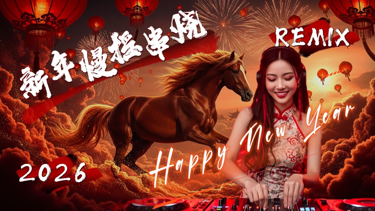 ㊣92CCDJ - 新年歌Remix🎆新年慢摇串烧 2026 🐎 你好我好新年好 2026 | HORSEH | 新年好马 | Kuda Kuda 🎶