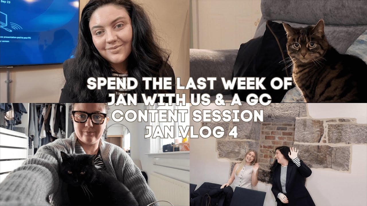 RUNNING A MARKETING AGENCY, BOOK CLUB HOSTING & PUSHING THROUGH THE HARD BITS | JAN VLOG 4