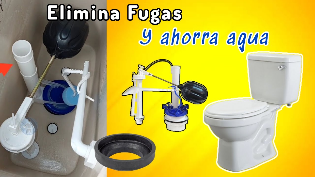Como cambiar los accesorios o herrajes del Sanitario 🔧💧 Tanque del wc