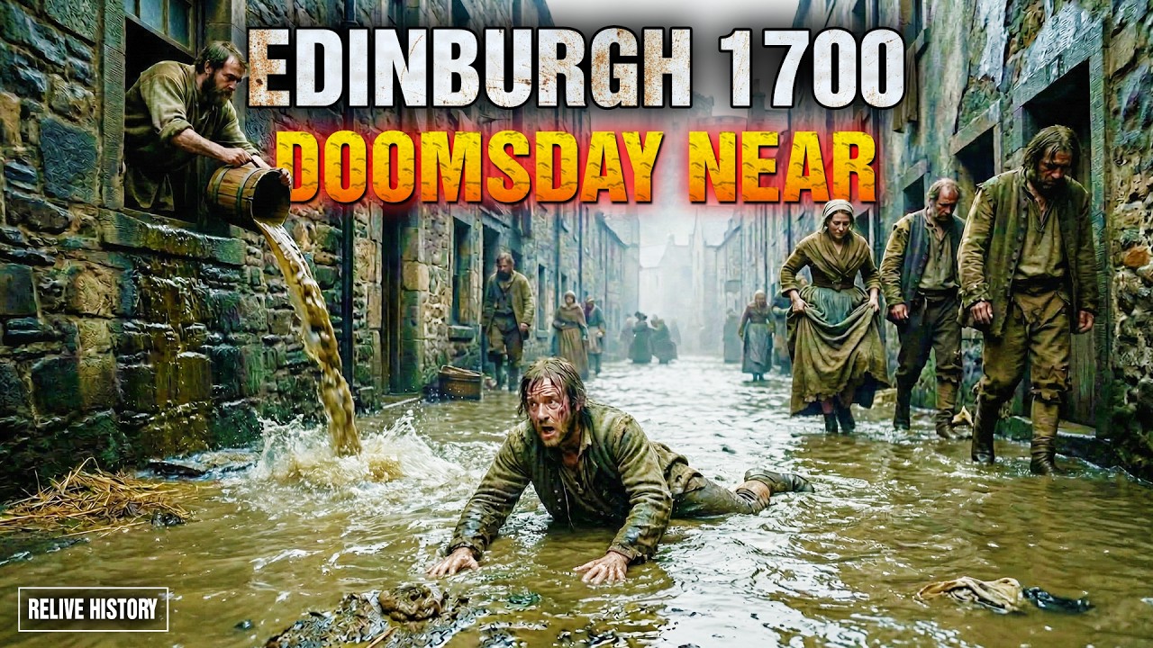 Оживите историю: почему Эдинбург в 1700 году был самым грязным местом на Земле.