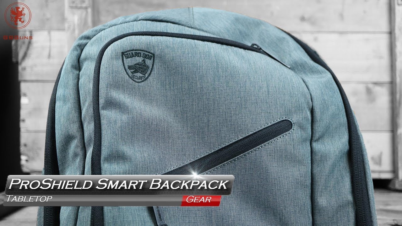 Bullet Proof Backpack! Guard Dog Security Proshield Smart