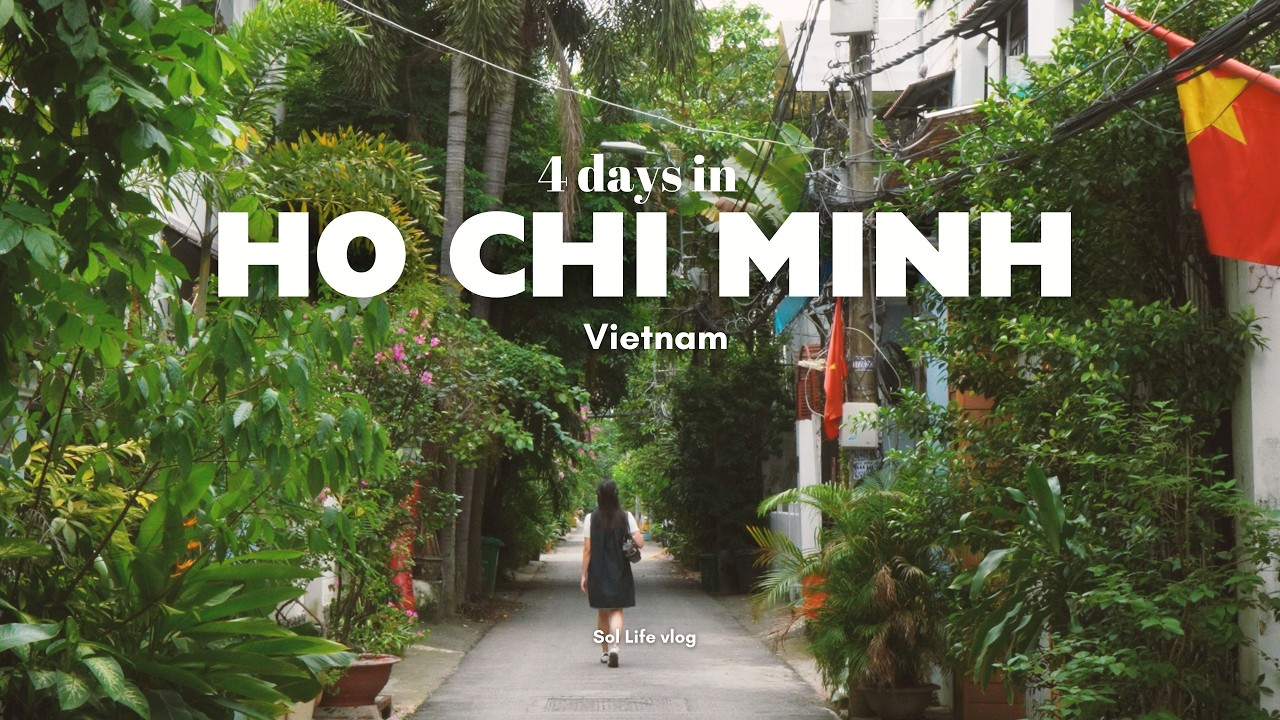 4 Days in Ho Chi Minh City 🇻🇳 | Best Food in Saigon, Coffee Shops & Shopping Guide (2026)