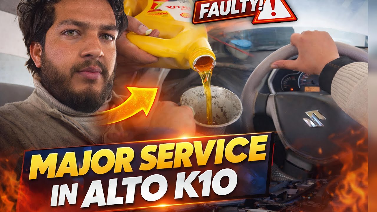 Major service in Alto k10 🛻🤦|| kya kya karna pada 