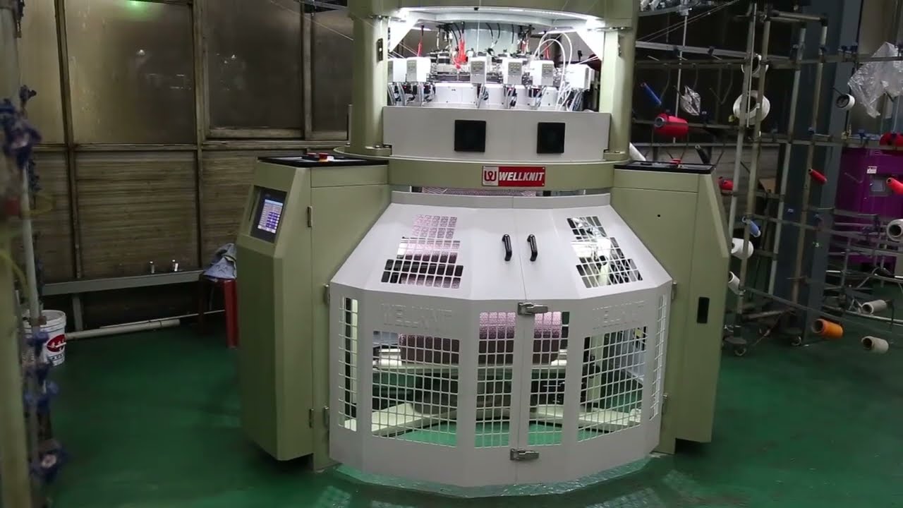 Double Computerized Jacquard Circular Knitting Machine