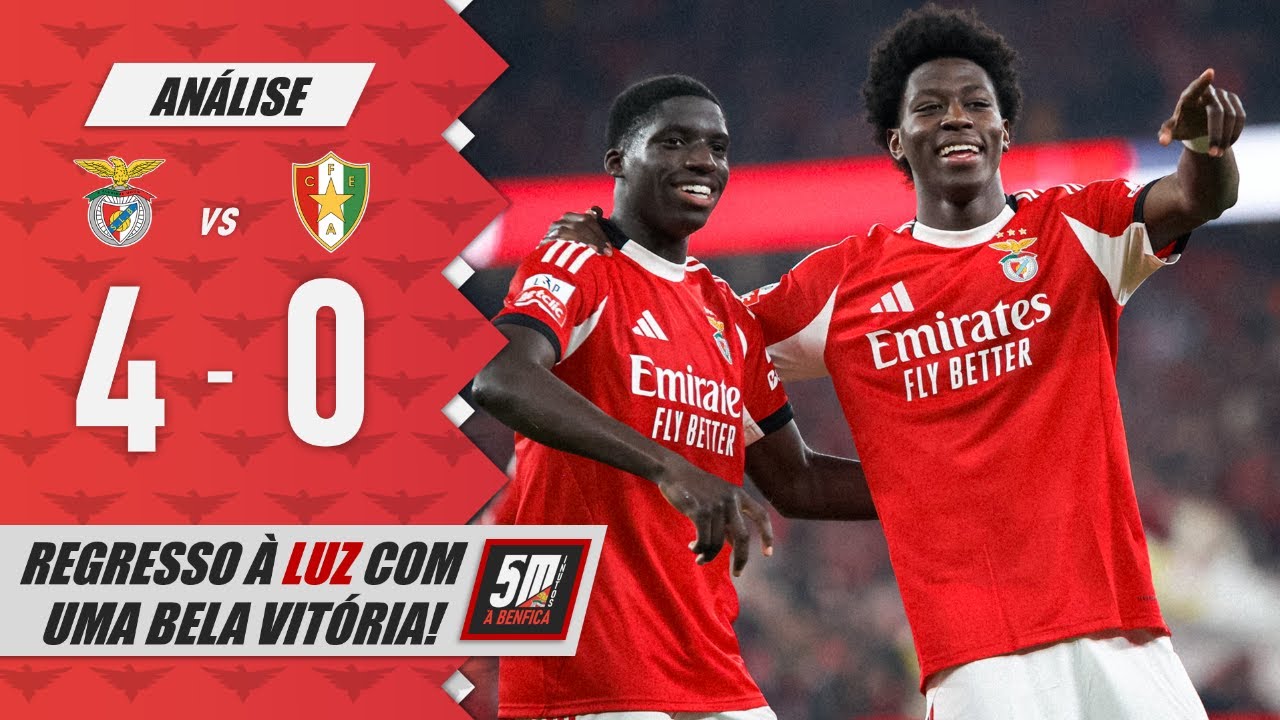 🔴 BENFICA 4-0 ESTRELA 🟢 (Análise) PAVLIDIS BISA, LOPES CABRAL E ANÍSIO CABRAL (!) TAMBÉM MARCAM!