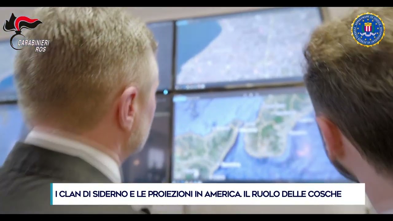 I CLAN DI SIDERNO E LE PROIEZIONI IN AMERICA  IL RUOLO DELLE COSCHE