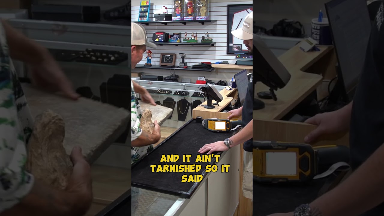 Pawn Adventures! Gold Brick&hellip;Maybe! #americanpickers #gold #pawn #pawnstars #silver