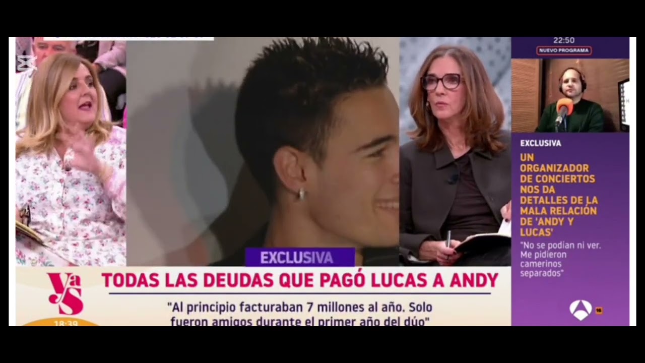 TODAS LAS DEUDAS QUE PAGÓ LUCAS A ANDY