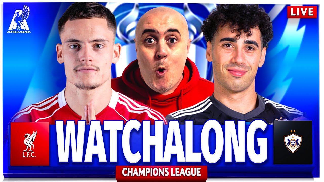 LIVERPOOL vs QARABAG LIVE WATCHALONG with Craig