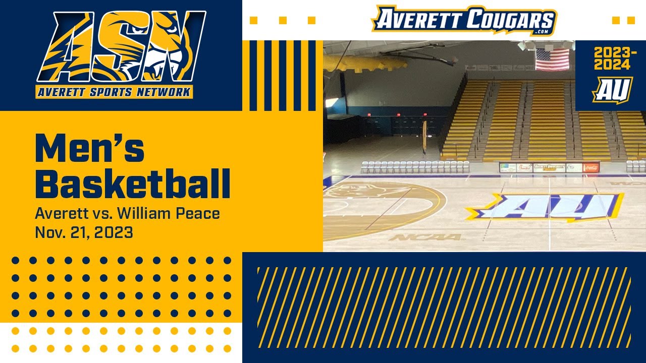Averett men's basketball vs. William Peace