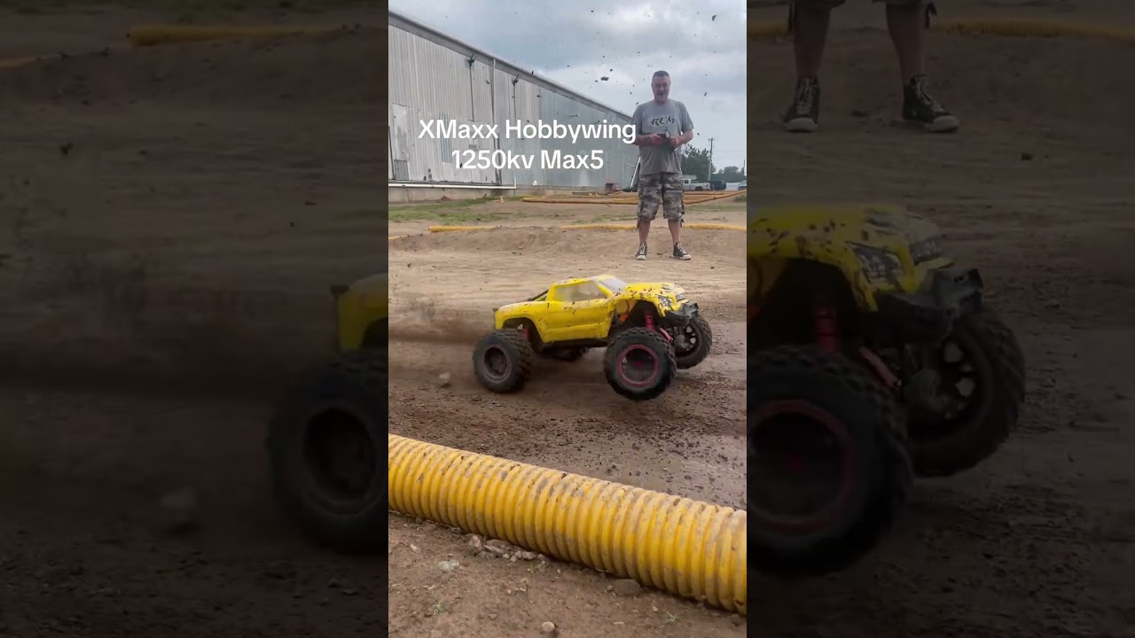 Sean’s new Traxxas X-Maxx build featuring a Hobbywing 1250kv motor and Max5 HV ESC 