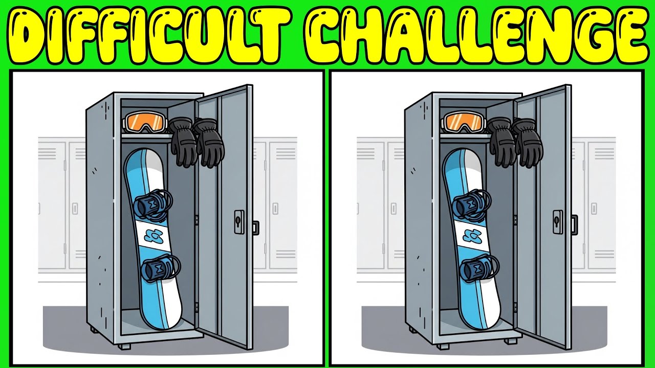 【Spot the Difference】🌈 Enhance Concentration in a 10-Minute Brain Workout!【Find the Difference】