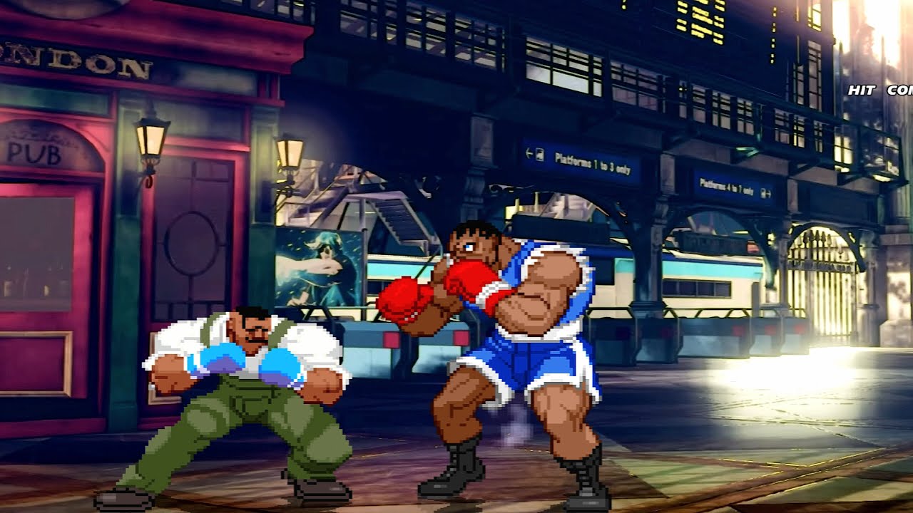 Balrog Vs Dudley || The Two Boxers Collide IN Match || Street Fighter Dream || Mugen 4K ||