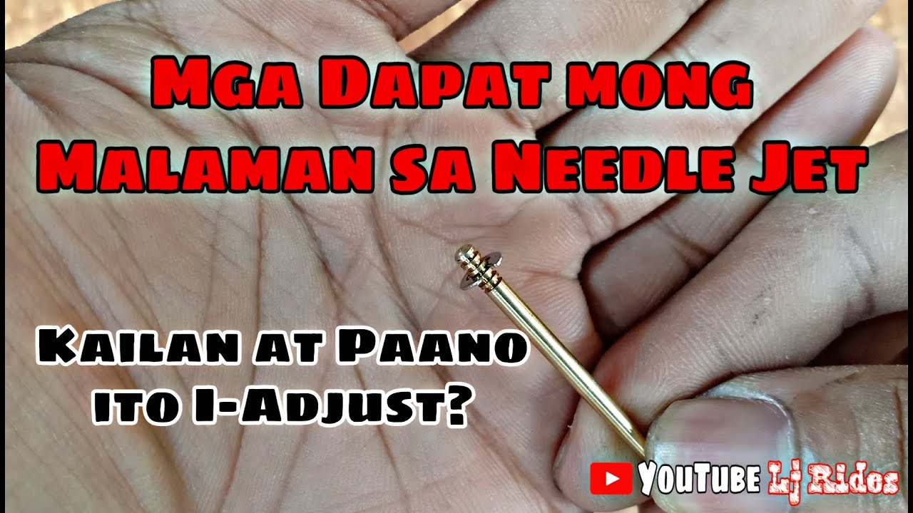 It's All About NEEDLE JET