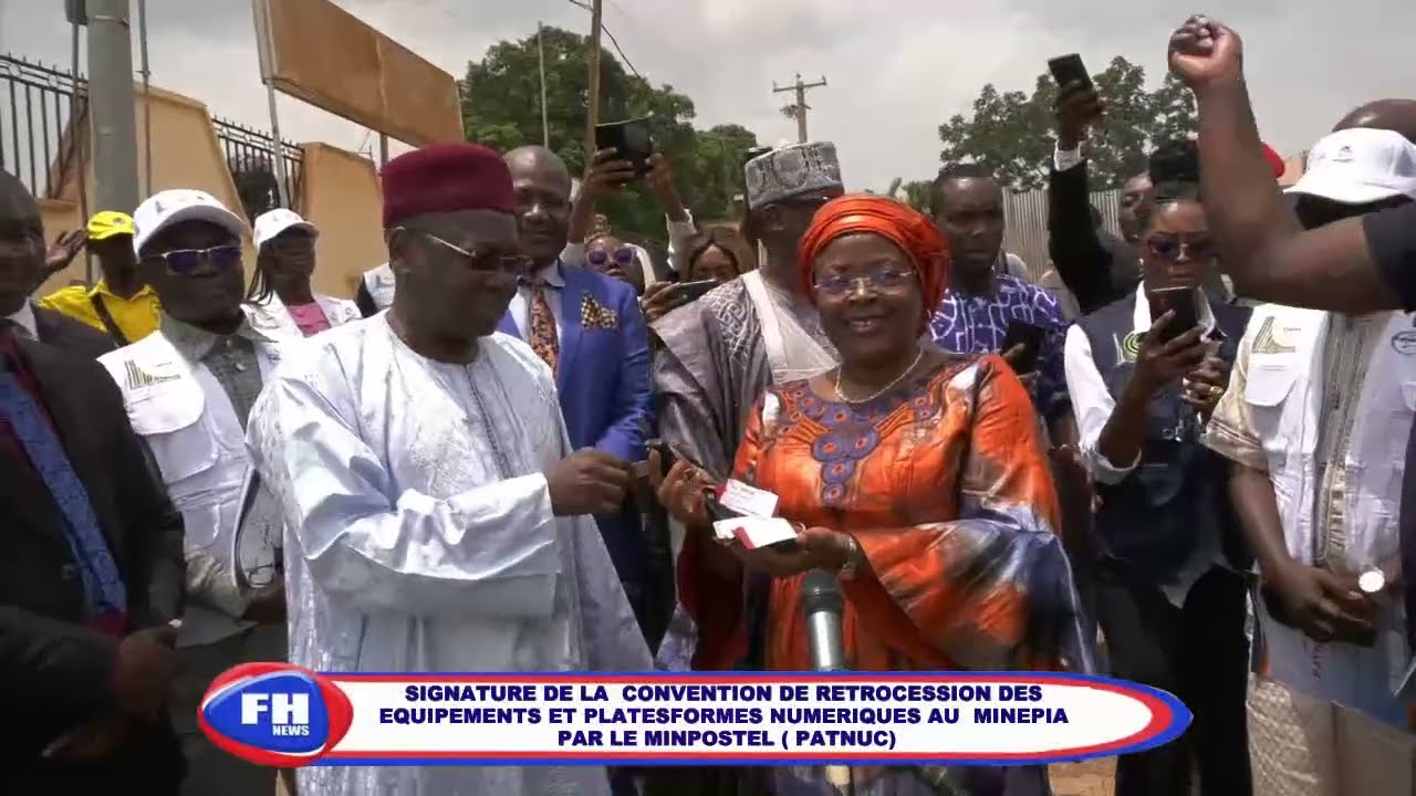 PATNUC: Rétrocession des Equipements et Plateformes Numériques au MINEPIA par le MINPOSTEL.