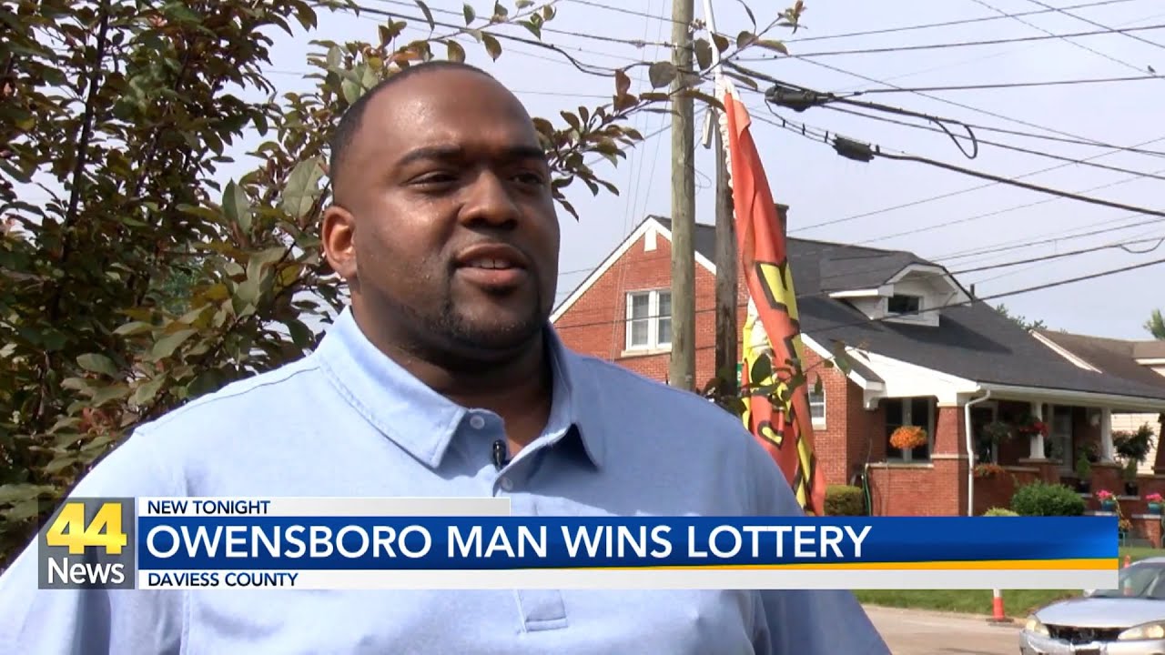 Owensboro Lottery Winner Tells His Inspiring Story