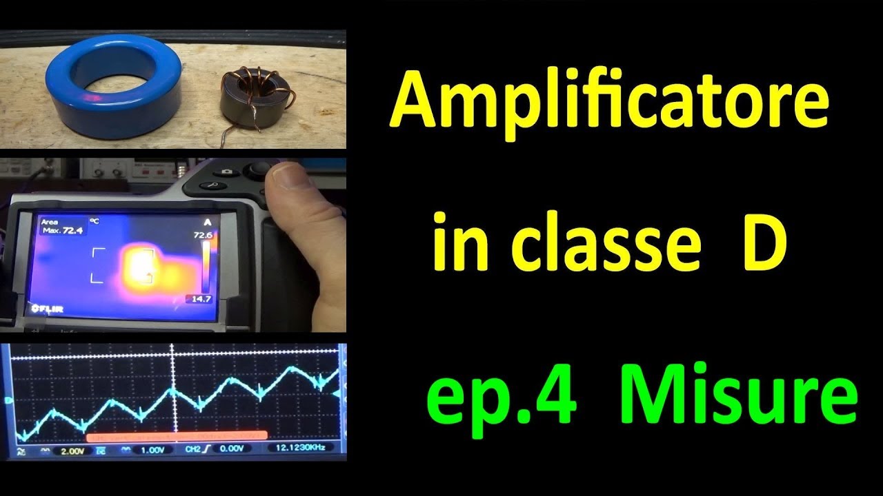 0448: Amplificatore in classe D - ep.4 - Misure