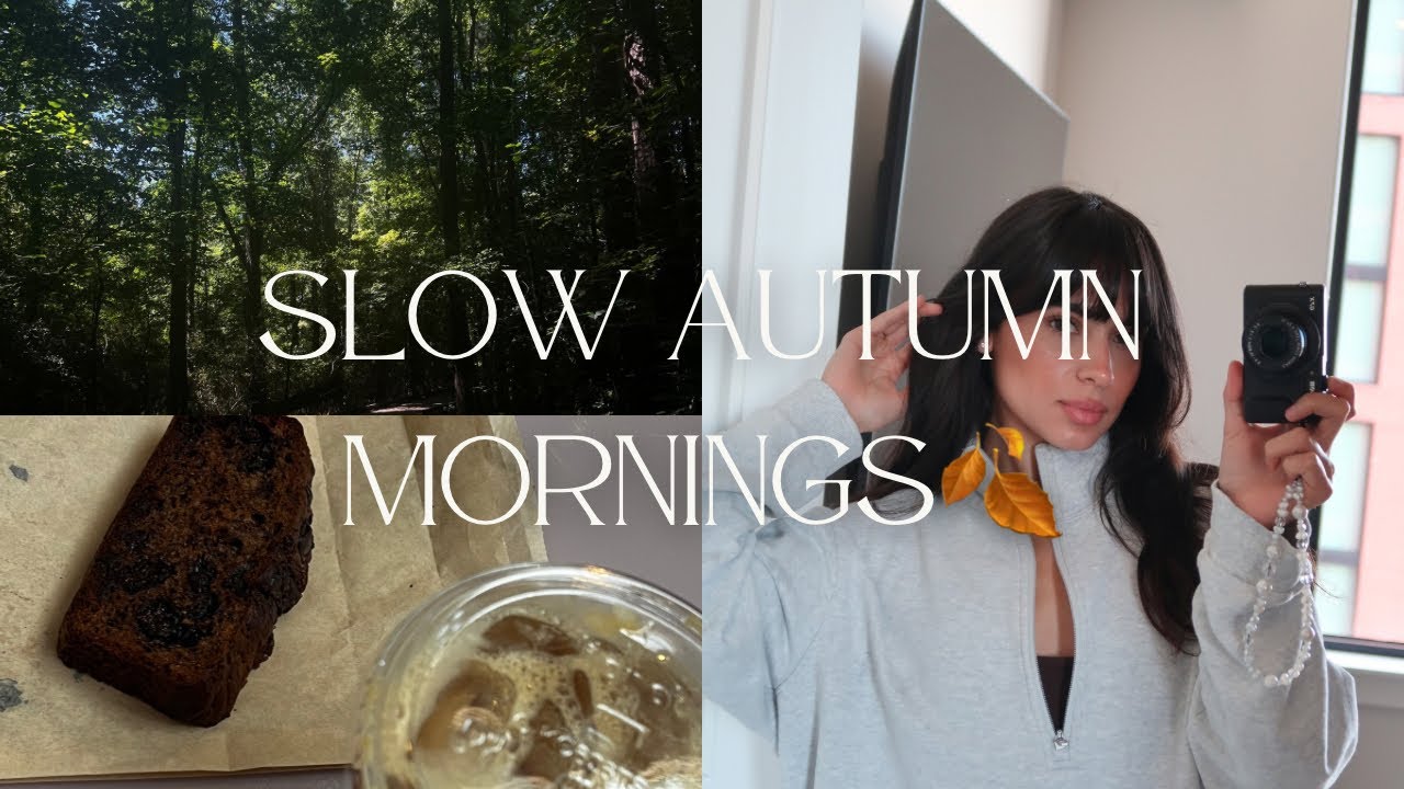 Slow Autumn Mornings | workout, fall market, etc.