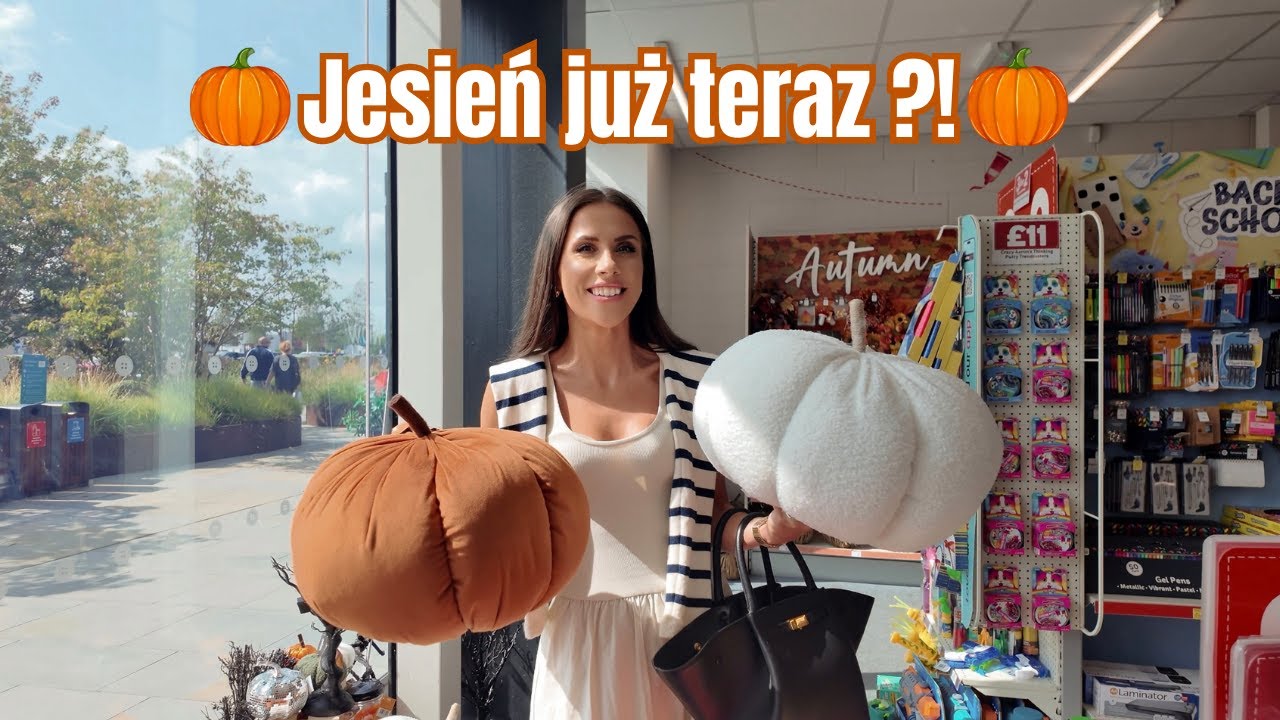 Jesienne dekoracje już w sierpniu?! 🎃🍂 SZOK! 😱 Zakupy + przegląd nowości na jesień 2025