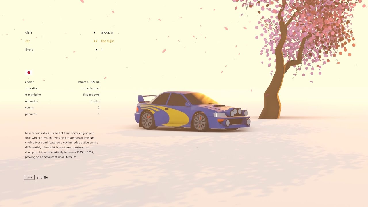 Art Of Rally - The First 20 Minutes Of Gameplay