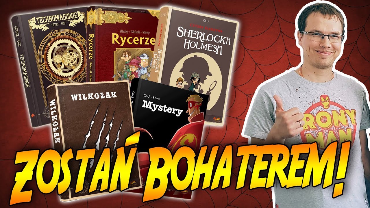 Komiksy paragrafowe | Zostań bohaterem!