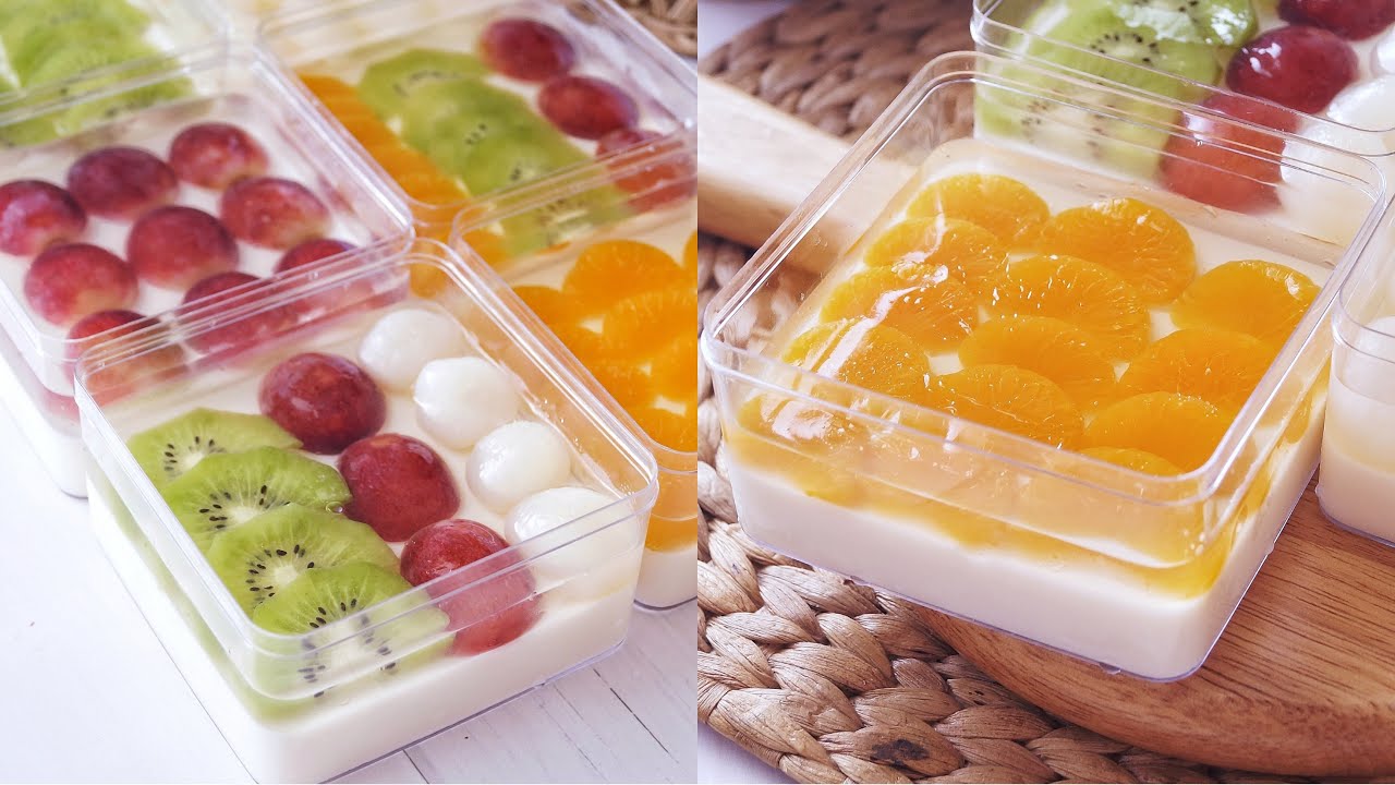 PUDING BUAH SEGAR IDE JUALAN PUDING KEKINIAN GAMPANG BIKINNYA