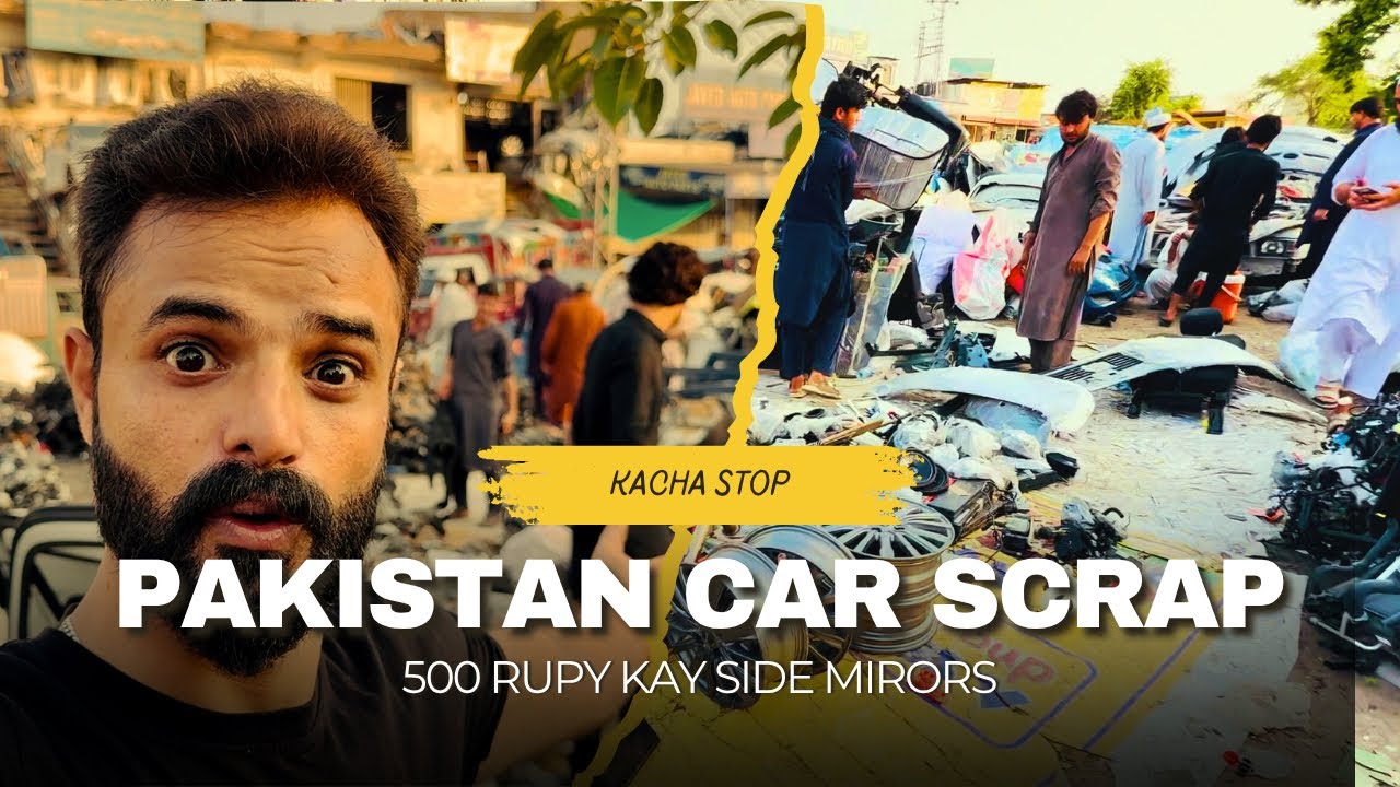 “Kacha Stop Rawalpindi | 500 Rupay Ka Side Mirror?! Engine, Rims, Lights Sab Sasta!”