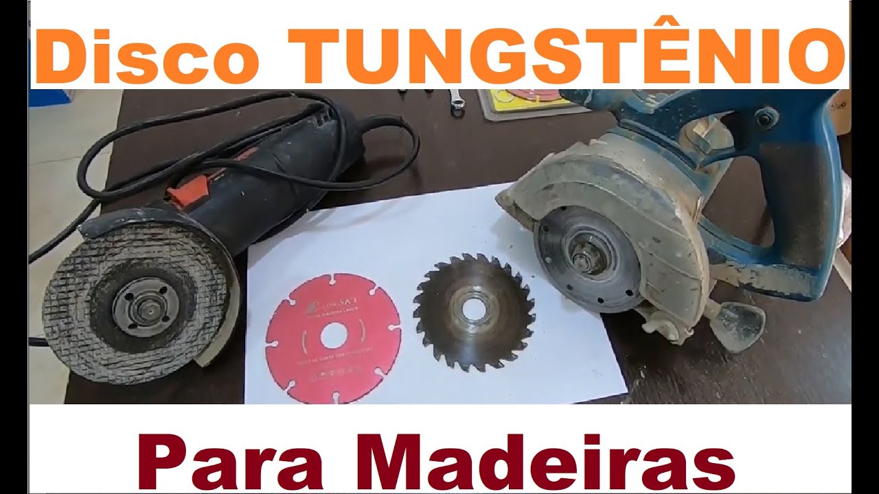 DISCO DE CORTE PARA MADEIRA EM TUNGSTENIO
