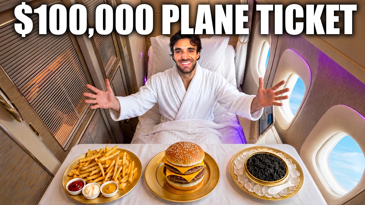 80 HOURS in the WORLD'S #1 RATED FIRST CLASS ($100,000 Ticket)!